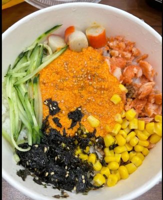 Crab Emperor Crab Rice Bowl