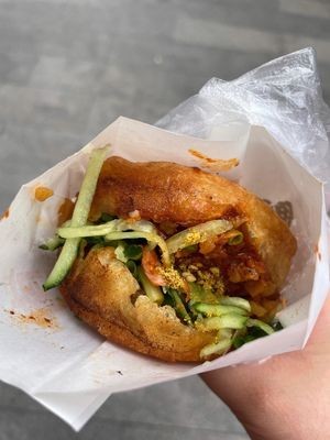 Liu Jie's Fresh Meat Egg Burger