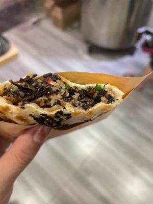 Afternoon 1:30 Delicious Meat Pie · Flatbread