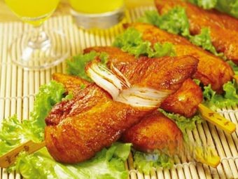Korean BBQ Shrimp Chicken Rice