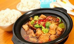 Huang's Braised Chicken with Rice