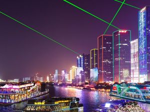 Tianzi Wharf Buffet Restaurant · Pearl River Night Cruise