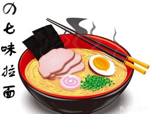 Seven Flavors Ramen - Japanese Ramen - Soup Rice