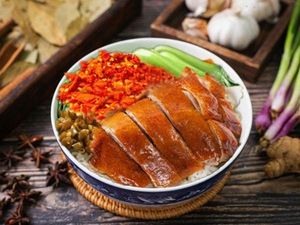 Shenjin卤水皇·Lungjiang Pork Trotter Rice·Roast Meat Rice