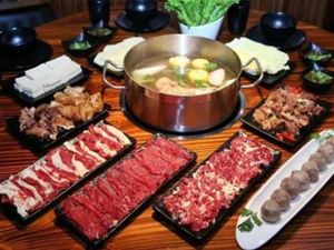 Beef and Lamb Seafood Buffet Hot Pot