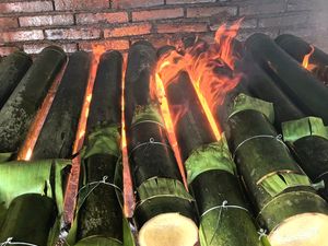 Linquanju Farmhouse · Grilled Bamboo Rice · Specialty Rural Dishes (Wenquan Town Branch)