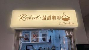 Restart · Blue爵 Coffee