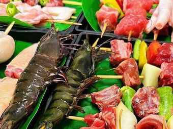Qi Zhi Guojiang Barbecue · Charcoal-Grilled Seafood Platter