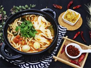 Brothers Potato Noodles with Meat Patties