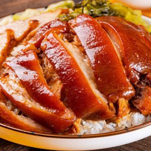 Chaowei Yiwan Longjiang Pig Trotter Rice Bowl · Roast Meat · Pingzhou Store