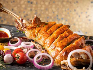 Temujin Charcoal Roasted Lamb Leg (Tangtou Branch)