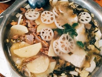 Wang Ji Sour Cabbage with Tofu Flower (Shuangqiao Street Store)