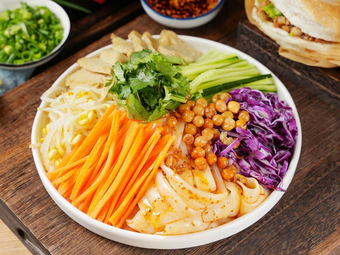 Northwest Heart Kitchen · Cold Skin Noodles · Spicy Rice Noodles · Oil-Poured Noodles (Wuhou New City Hema Fresh Store)