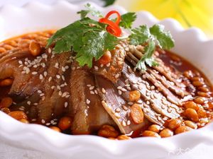 Pan Er Jie Bang Bang Chicken Rabbit Liver Lung Slices