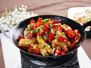 Spicy Frog and Fish Head Hot Pot