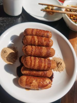Spicy Port Pig Intestine Fish
