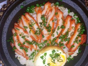 Secret Braised Old Dad Pork Rice & Potato Stew Rice