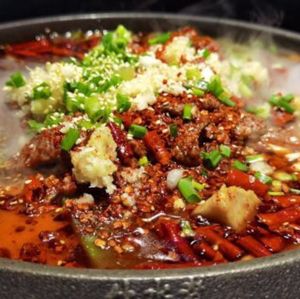 Lifting Beef · Tofu Blood Curd