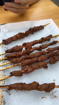 Ai Li Ge Zhi Lamb Skewers
