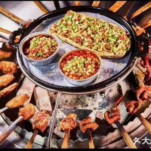 Juyuan Flame West昌 Fire Pit Roasting