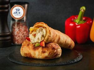 Sam's Colonel Cheese Beef Roll · Pasta