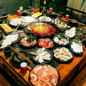 Hot and Spicy Fresh Beef Hot Pot Buffet