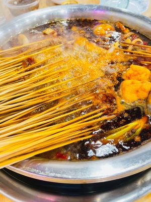 Fresh Taste Three Flowers Hot Pot Skewers