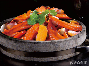 Stone Grill Stone Plate Rice