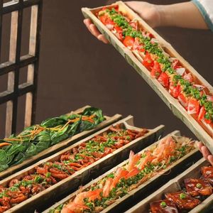 Wei Jiangnan Bamboo Tube Dishes · Farmhouse Home-cooked Food & Barbecue Steamed Dumplings (Shimao Binggu Store)