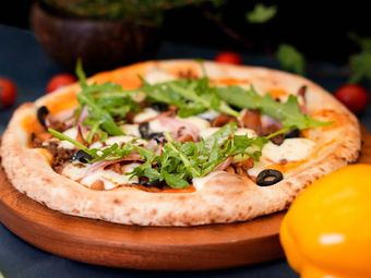 Chai Guo Pizza · Cafe Ancient Oven Fired Pizza
