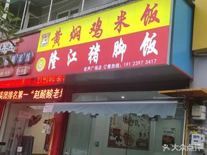 Yellow Braised Chicken Rice and Longjiang Pork Leg Rice