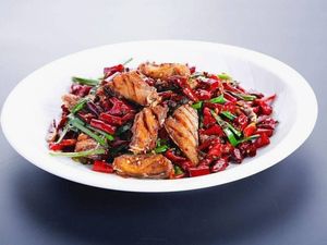 Feng Zhu Chicken Offal Dry Pot
