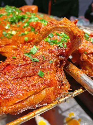 Yixuan Yuan Roast Whole Lamb, Spicy Frog, Three Fish, Tripe, Taro Chicken