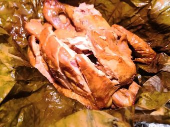 Hand-Torn Lotus Leaf Chicken