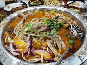 Tianji Biaoshao Goose Feet Hotpot