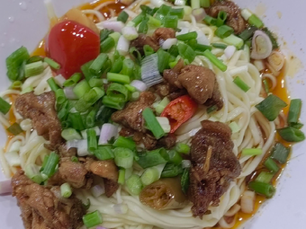 Hu Ji Wusheng Pig Liver Noodles