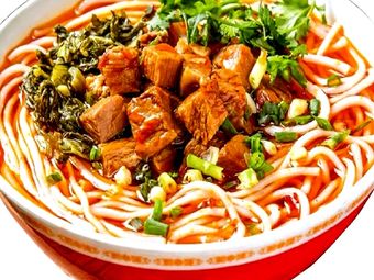 Xiong Bawang Skin Beef Noodles