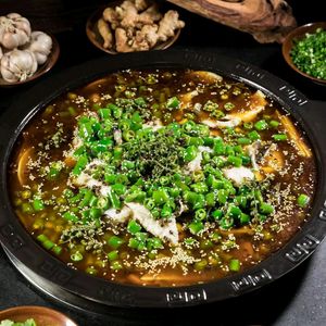 Bayu Tang Qingjiao Fish · Frog with Fish · Intestine Hot Pot Fish (Runeng New City Branch)