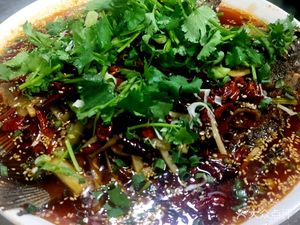 Binwa's Riverbank Wooden Bucket Fish