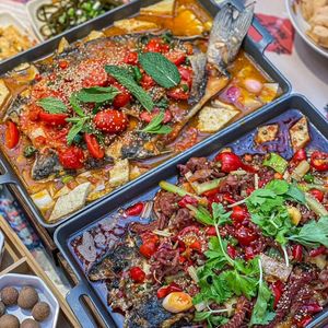 BBQ Fish Home-style Dishes