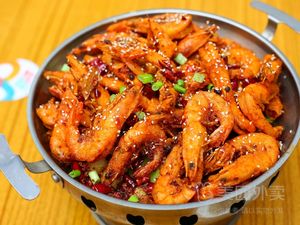 Luo Ji Oil-Braised Large Shrimp
