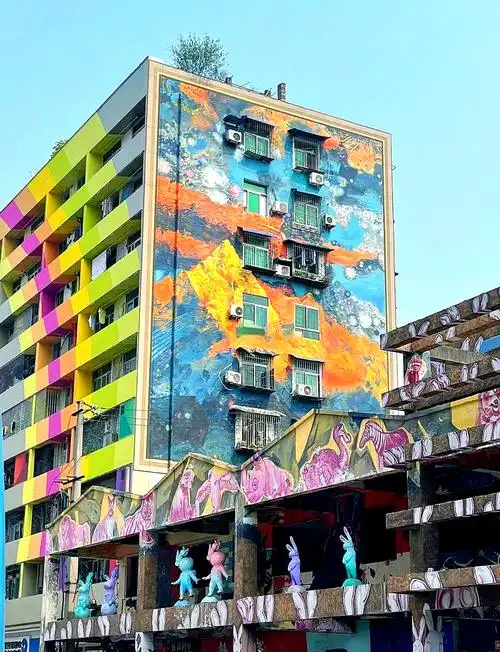 Huangjueping Graffiti Street