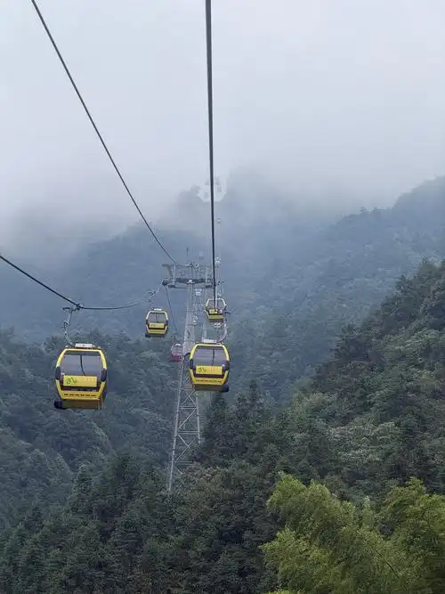 Jiuhua Shan Cableway