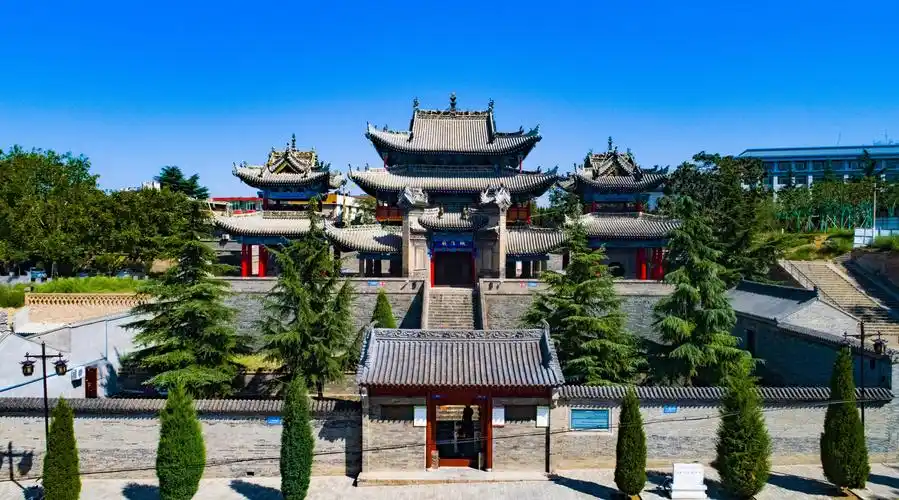 Chenghuang Temple in Chengcheng, Weinan