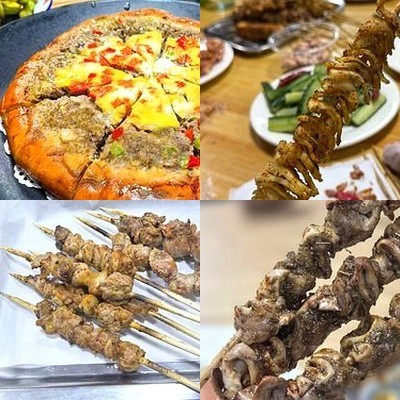 Qingzhen Xinjiang Adaosi Yongwai Guangtou Hei Xiaizi BBQ