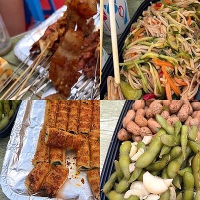 Beijing Wild Stalls Barbecue Plaza