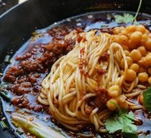 Sticky Sweet Pea Noodles