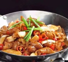 Spicy Pork Intestines Stir-fry