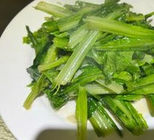 Garlic Stir-Fried Rapeseed Greens