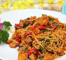 Double Pepper Chicken Noodles